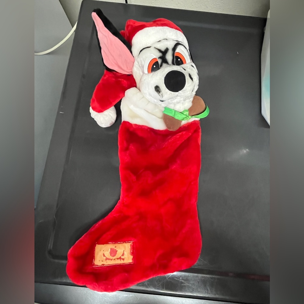 Vintage Disney 101 Dalmatians Christmas Stocking – Never Used
